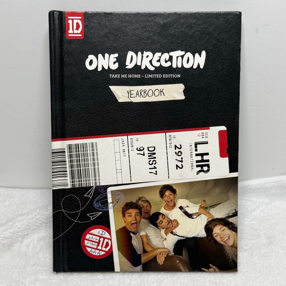 One Direction Take Me Home Yearbook Limited Edition Hardcover Book